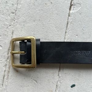 J crew belt black 32